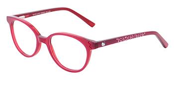 Lunettes pour enfants rouges pour fille